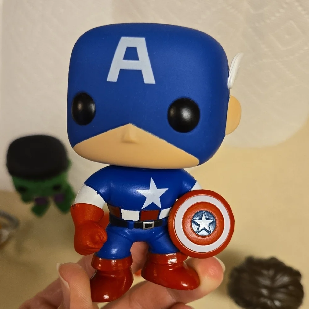 Funko Pop Superhero Villian Bundle Of 5 Iron Man Hulk Captain America